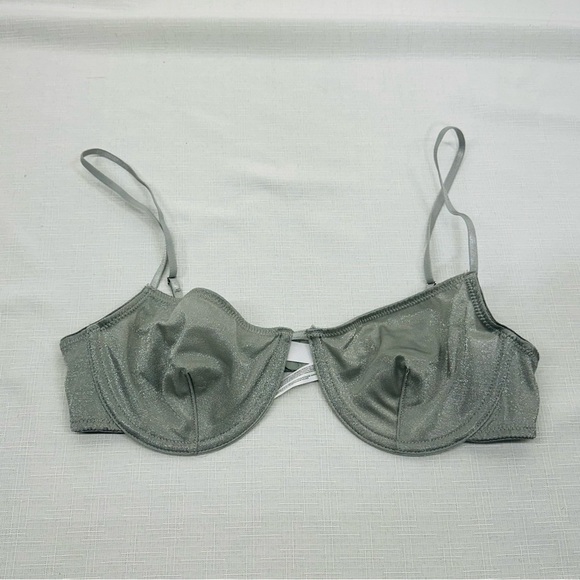 Lot of 3 Out From Under & Victoria's Secret Size 34C Pink Silver & Beige Bras - Picture 6 of 15